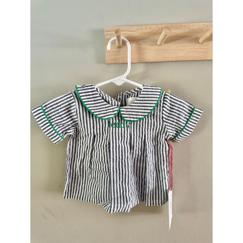 NWT Cecil and lou embroidered "Teddy" set